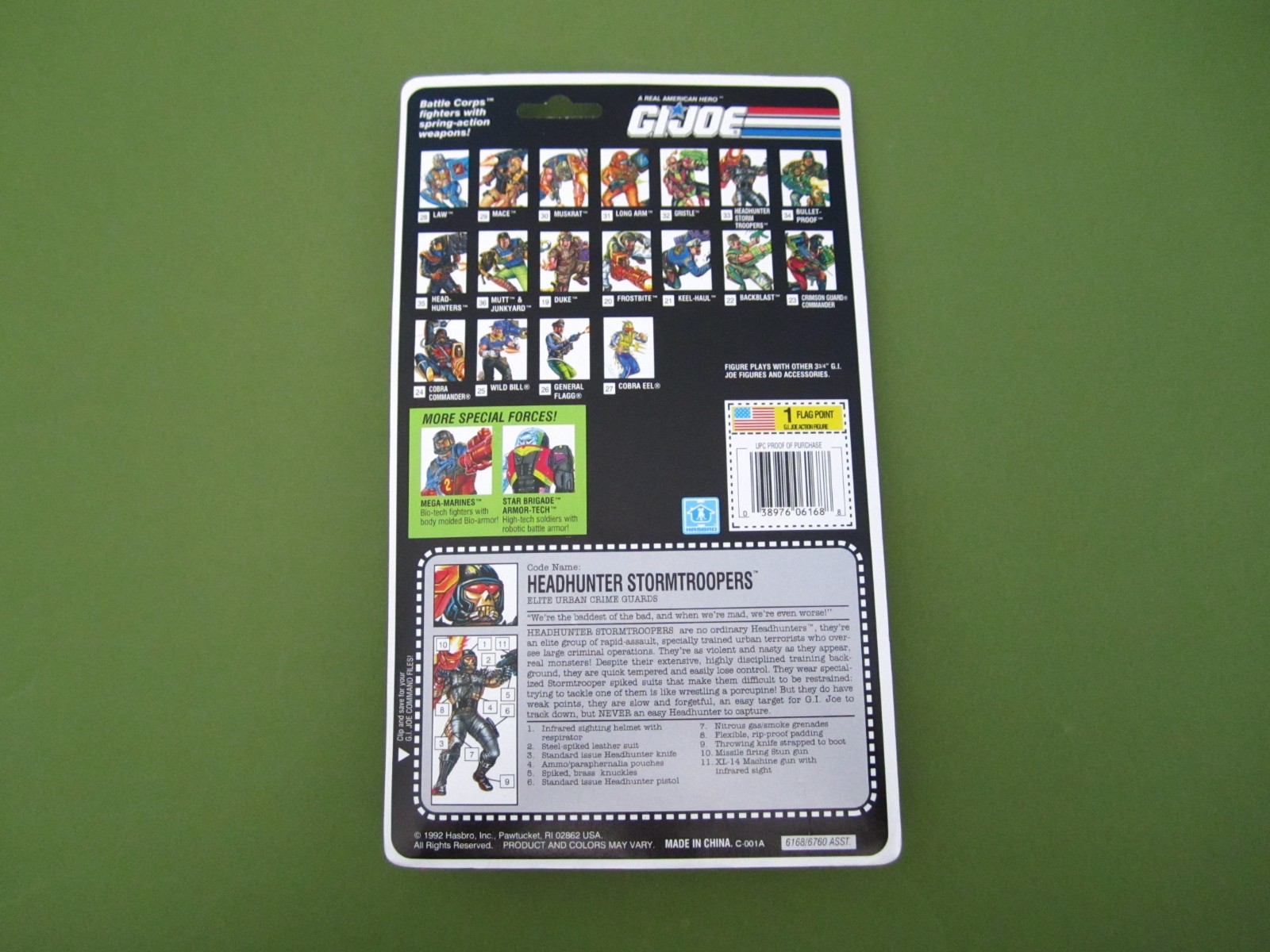 ? 1993 Vintage GI Joe Battle Corps Headhunter Stormtroopers Action Figure New