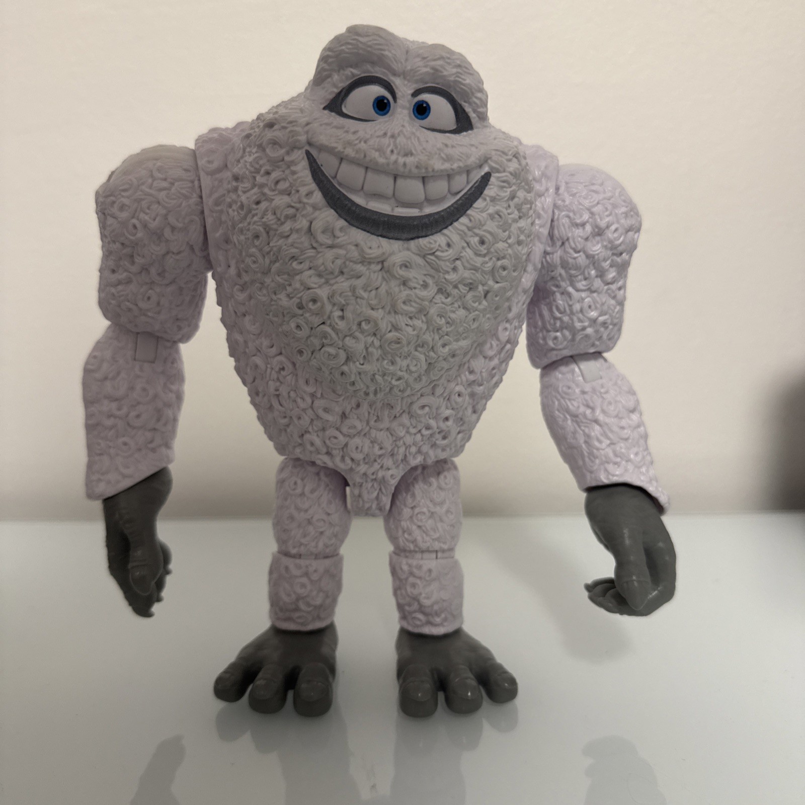 Disney Pixar Monsters Inc. Abominable Snowman/Yeti Action Figure
