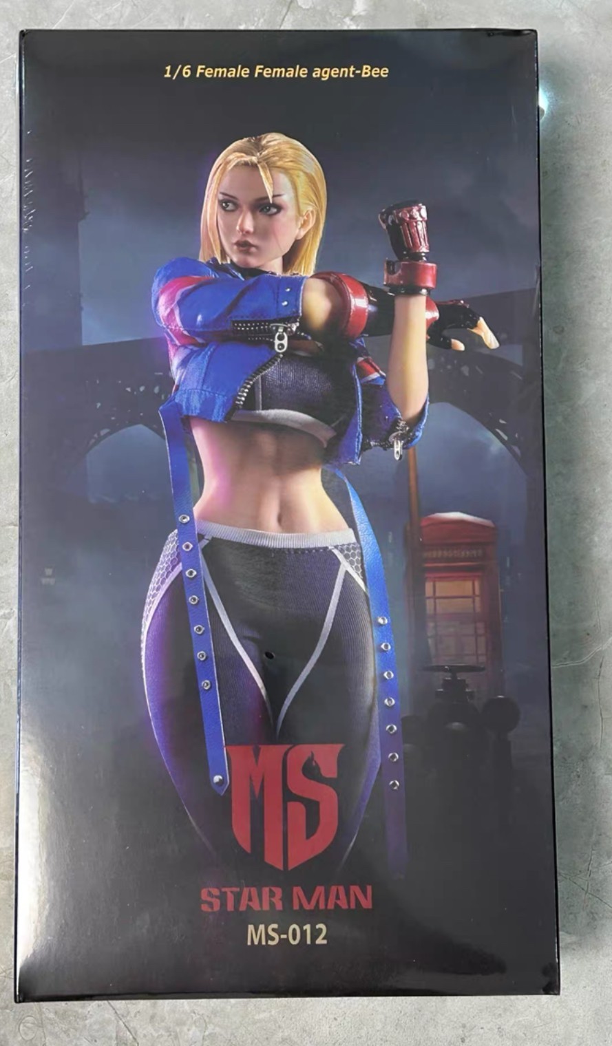 New STAR MAN MS-012 1/6 Street Girl Female Fighter 6 Cammy 12″ Action Figure Toy
