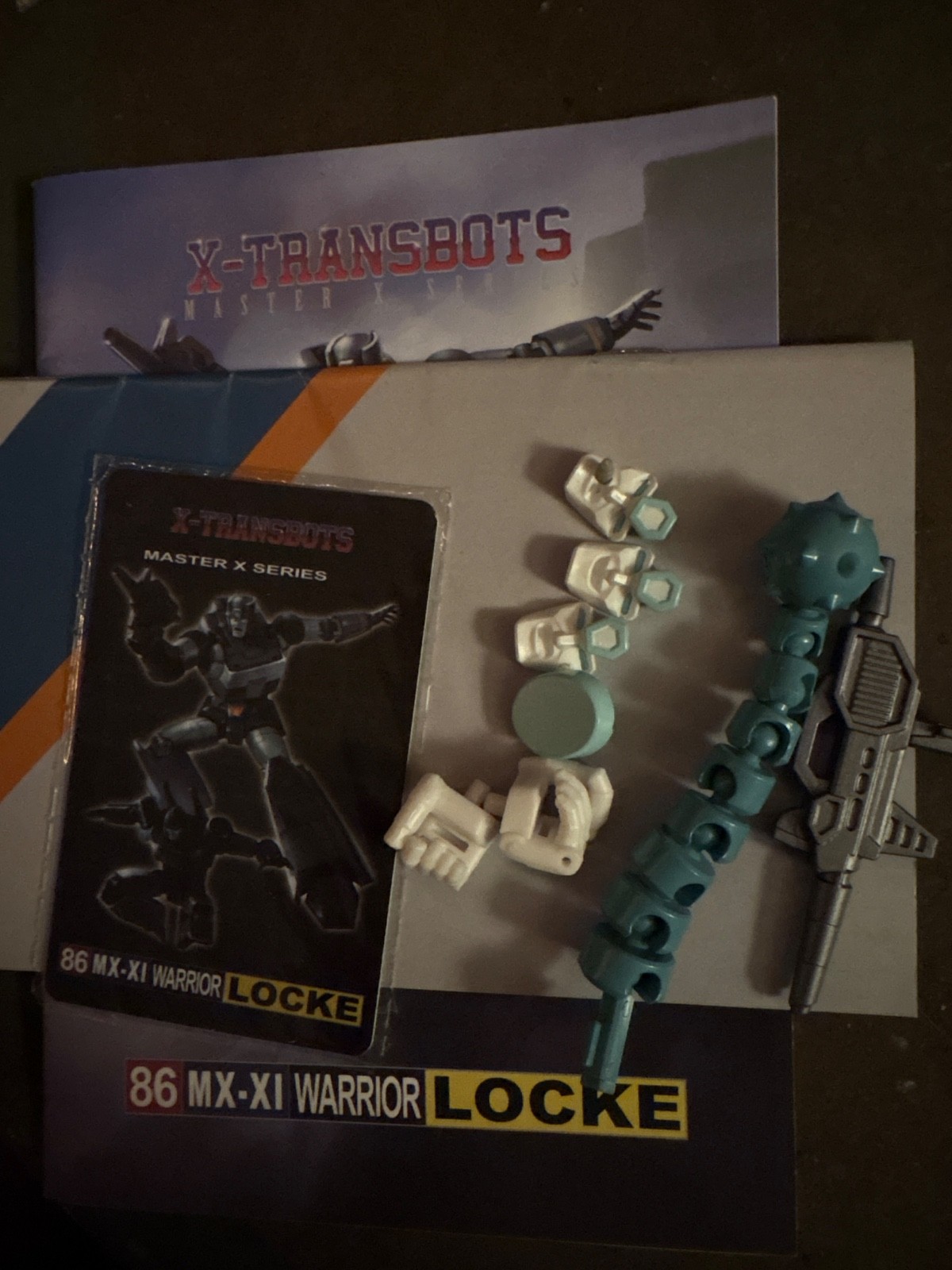 X-Transbots MX-XI Locke figure – third-party masterpiece parts