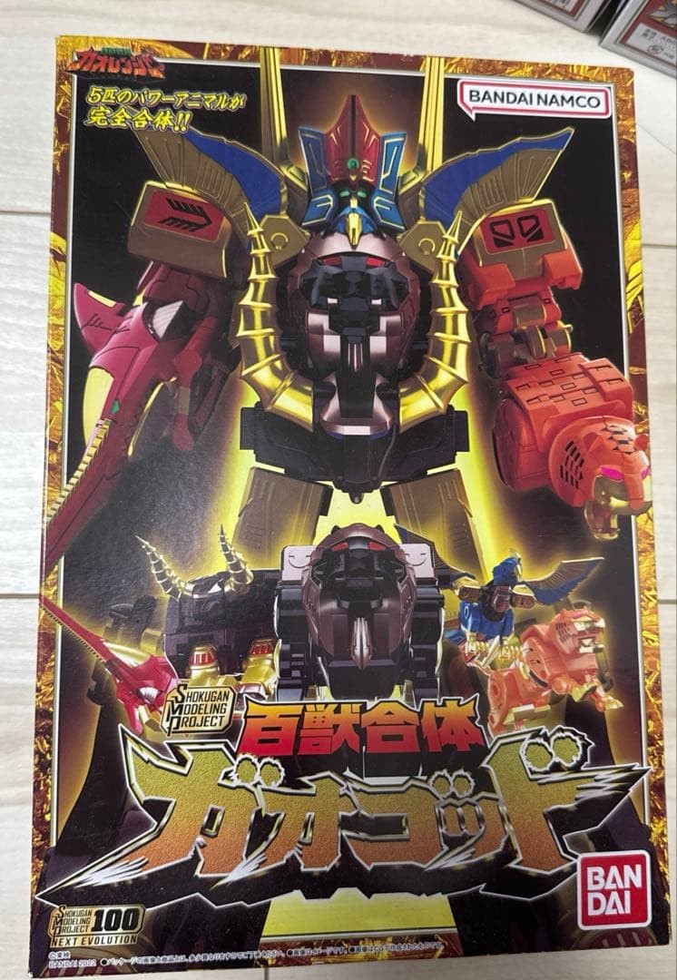 Bandai SMP Power Rangers Wild Force Gaoranger Gao God Megazord Model Kit