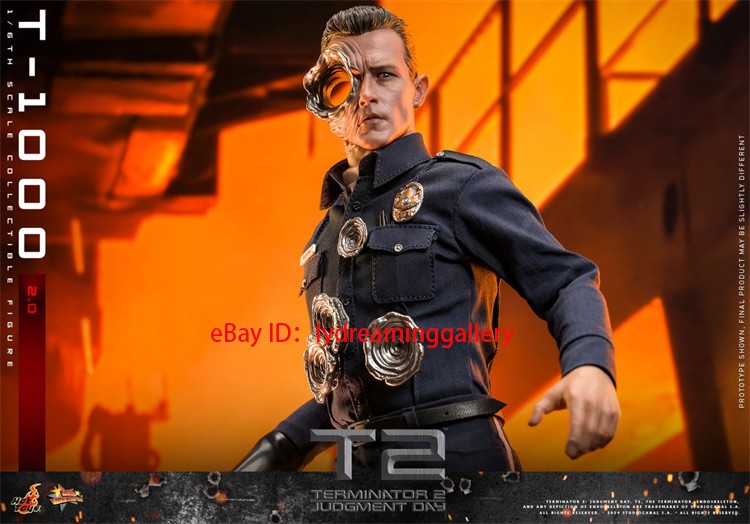 Hot Toys MMS774 Terminator 2：Judgment Day T-1000 2.0 1/6 Limited Action Figure