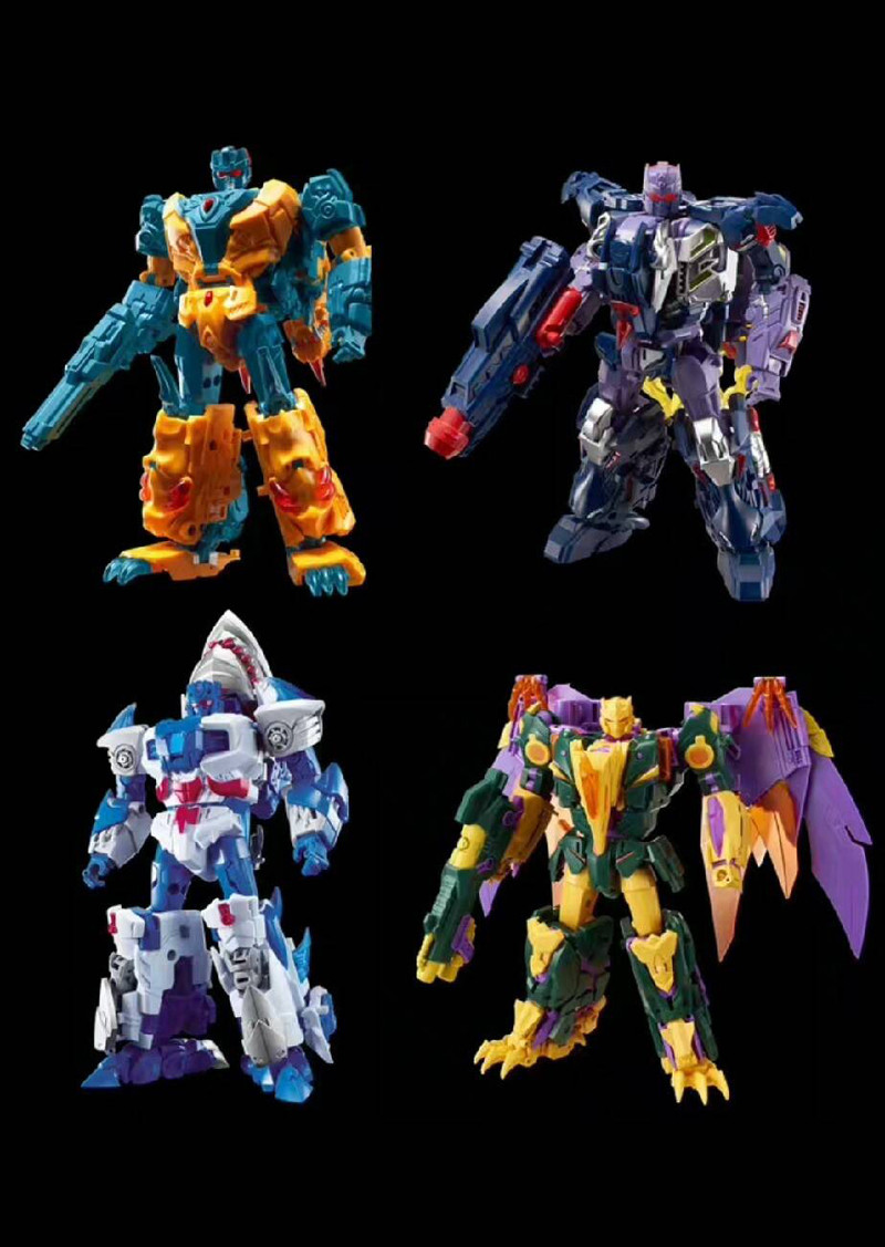 Transformable Toys Tfc Toys S-01&02&03&04 Abominus Set 4PCS Action Figures Toys