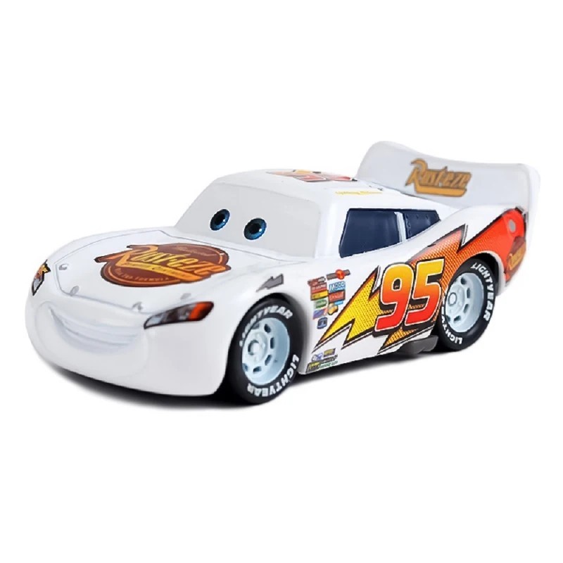 Disney Cars 1:55 Die-cast McQueen Film Smokey Doc Hudson Model Car Toy Boy Gift