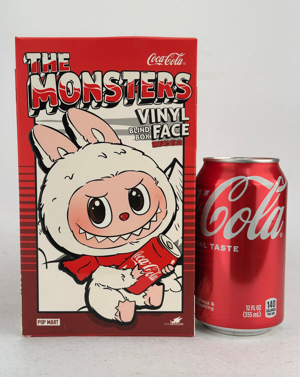 Authentic POPMART THE MONSTERS Labubu Coca-Cola Sealed Blind Box 1/72 Secret