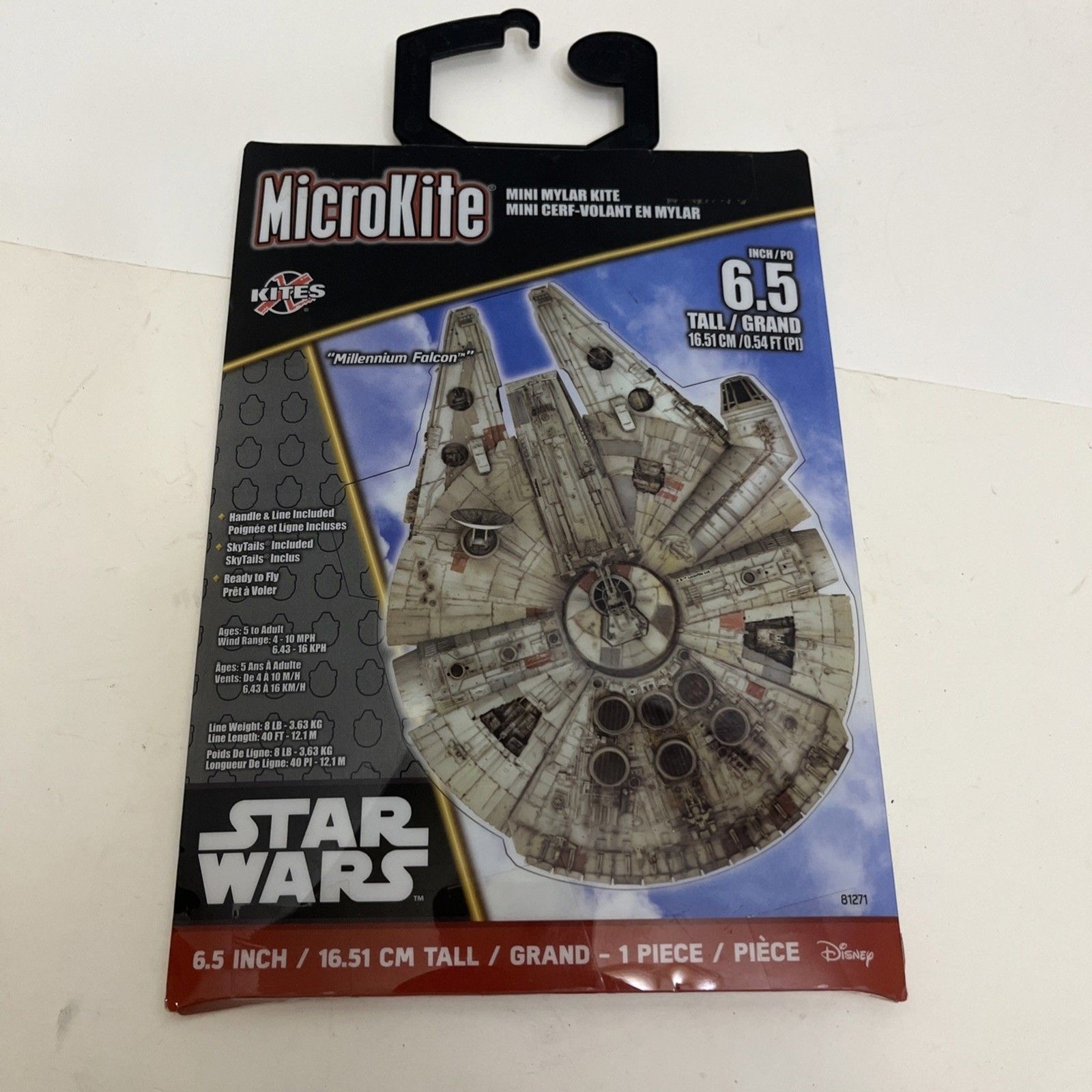 Millennium Falcon Micro Kite 6.5 Inches Mylar