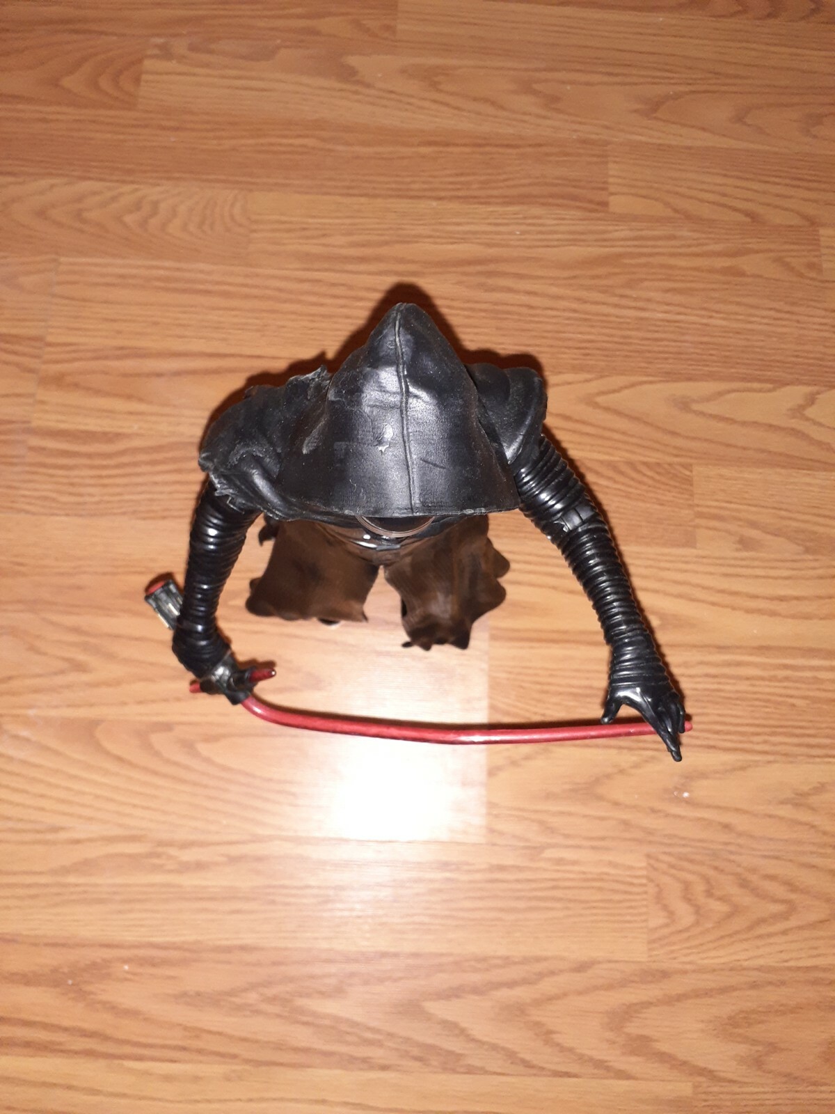 STAR WARS DARTH VADER TOY BATTERY OPERATED VOICE 14 INCHES TALL APROX WORKS VTG