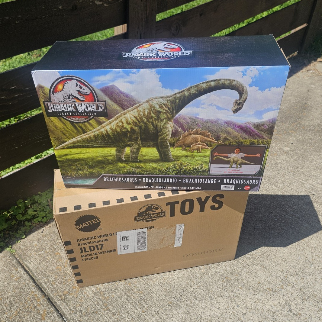 Jurassic World Legacy Collection Brachiosaurus Jurassic Park III Design JLD17
