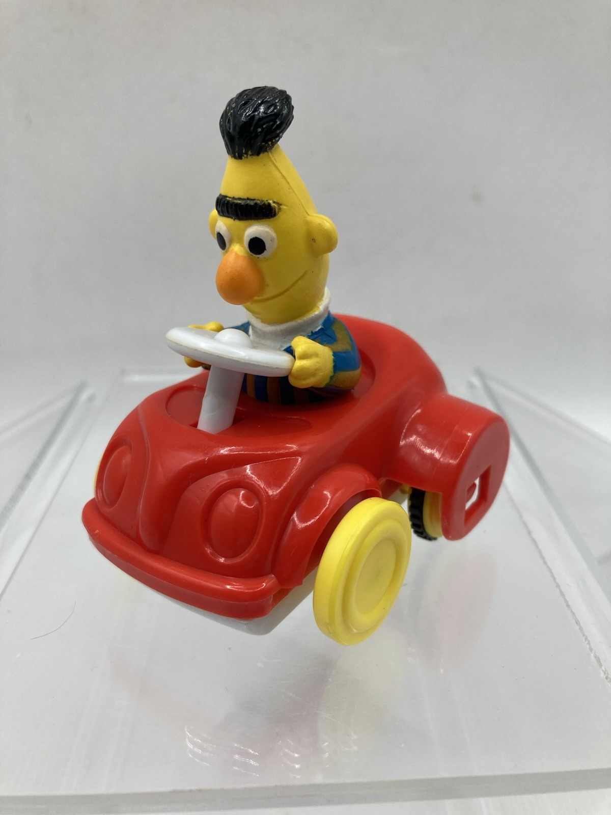Illco Jim Henson Productions Sesame Street Bert Driving Red Car Thailand VGC