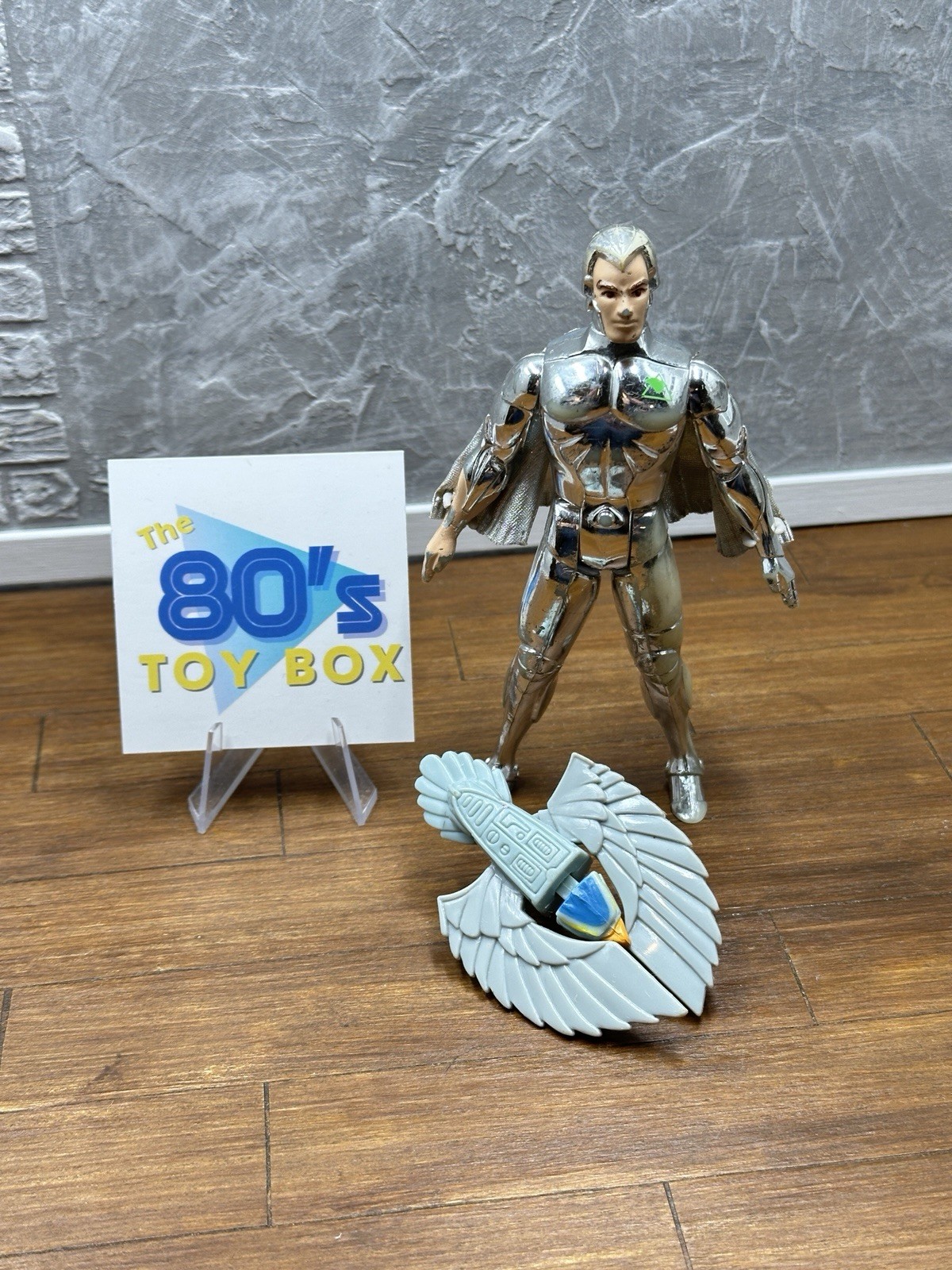 Quicksilver TallyHawk Vintage Silverhawks Action Figure 100% Complete 1986