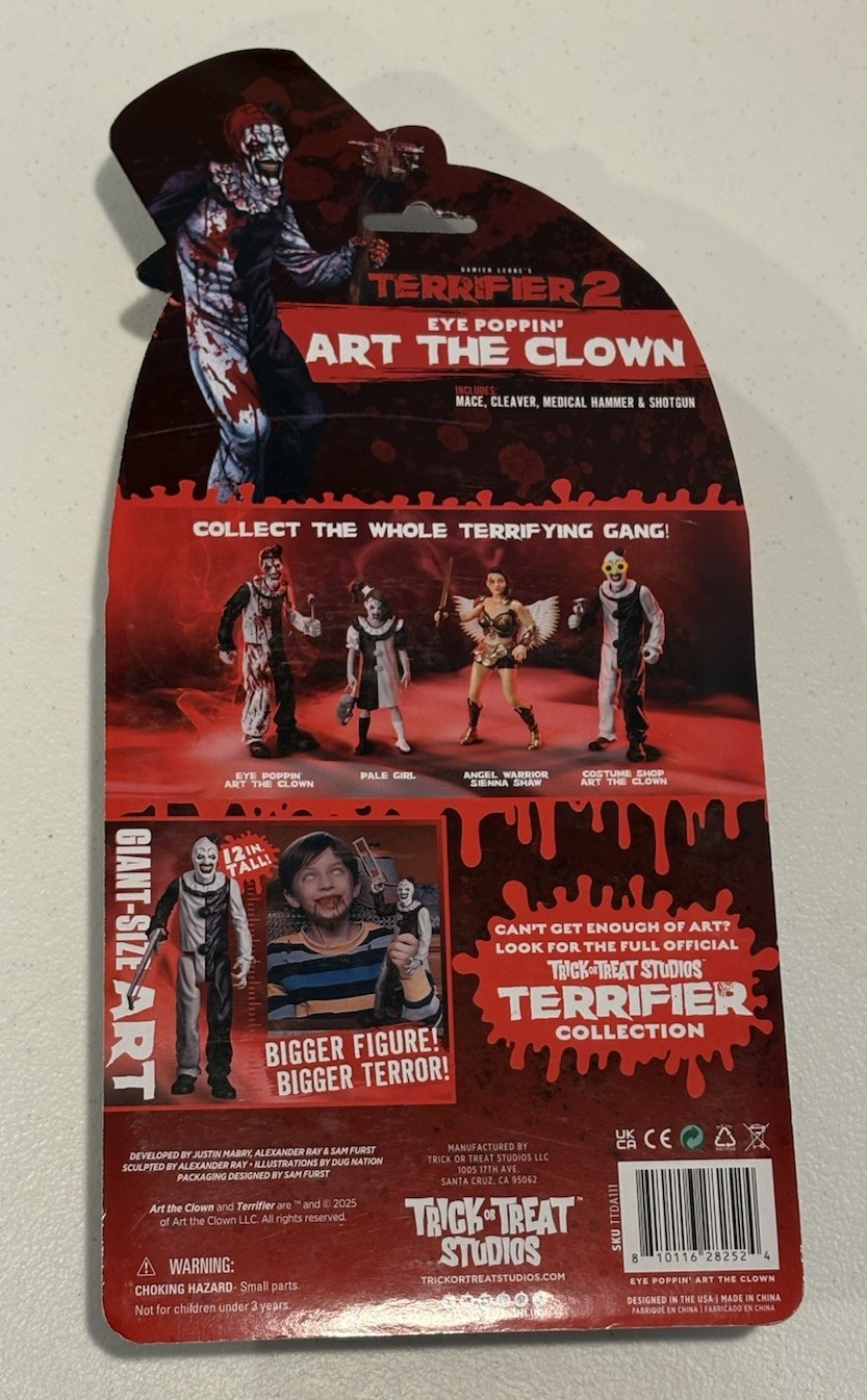 Trick or Treat Studios Terrifier Action Figure Set of 4 Figures Art The Clown