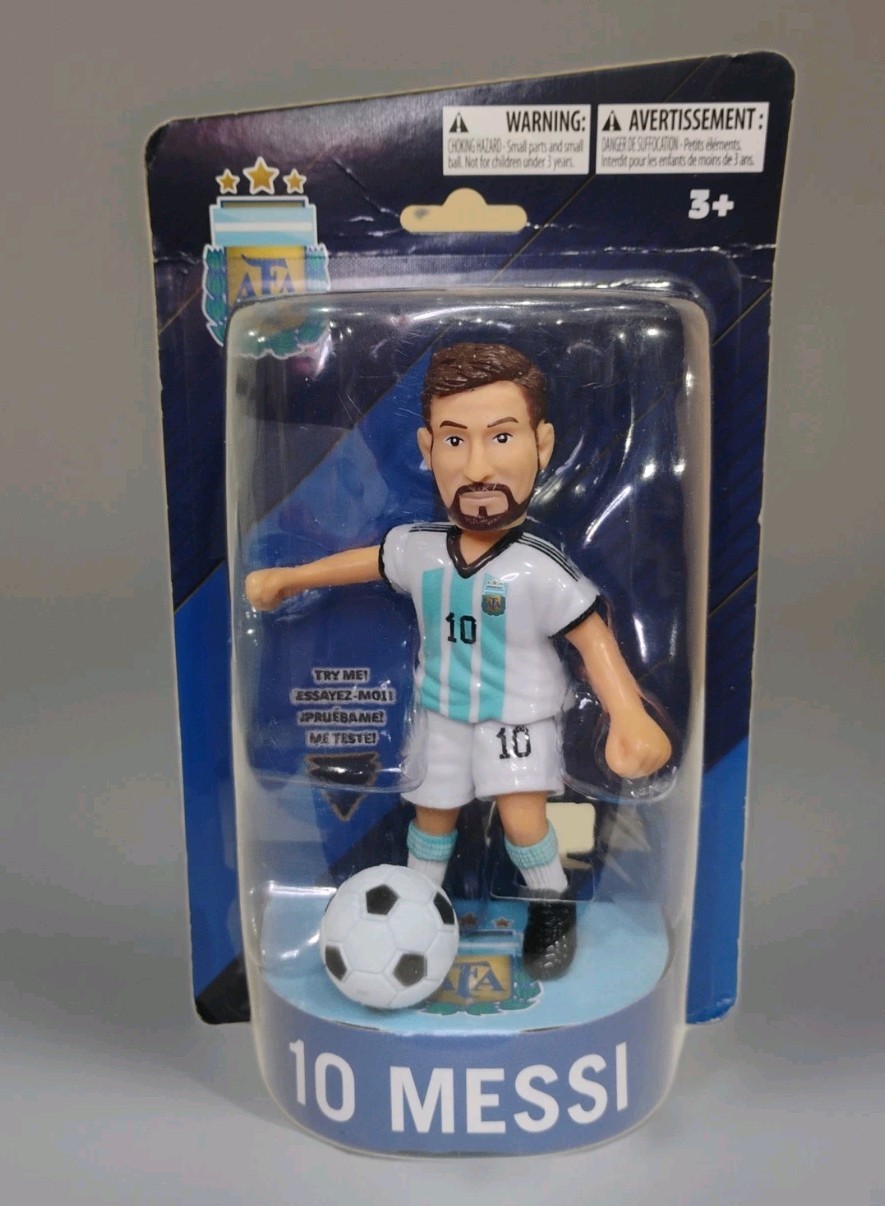 Lionel Messi Soccer Action Figure Maccabi FanFigz Team Argentina FIFA Futbol