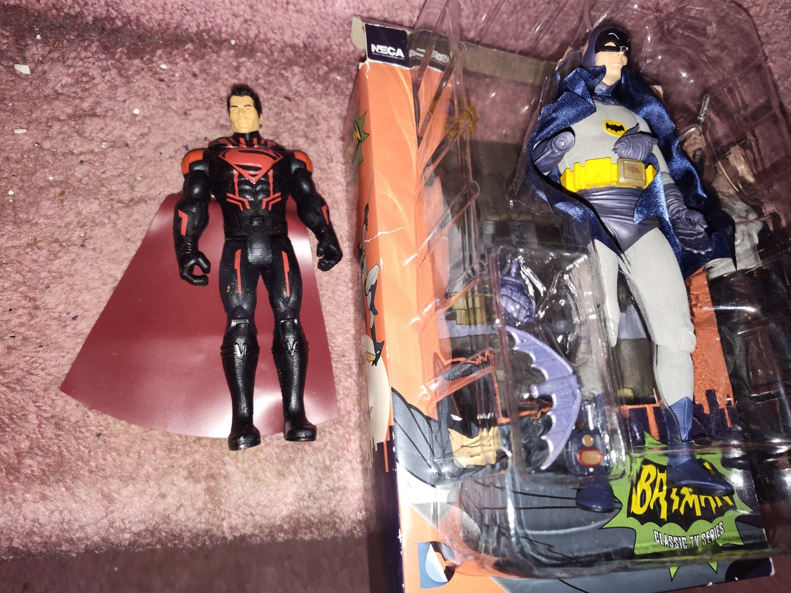 Neca Ultimate Batman 66 Adam West Figure Diamond Select Marvel Sin City Superman