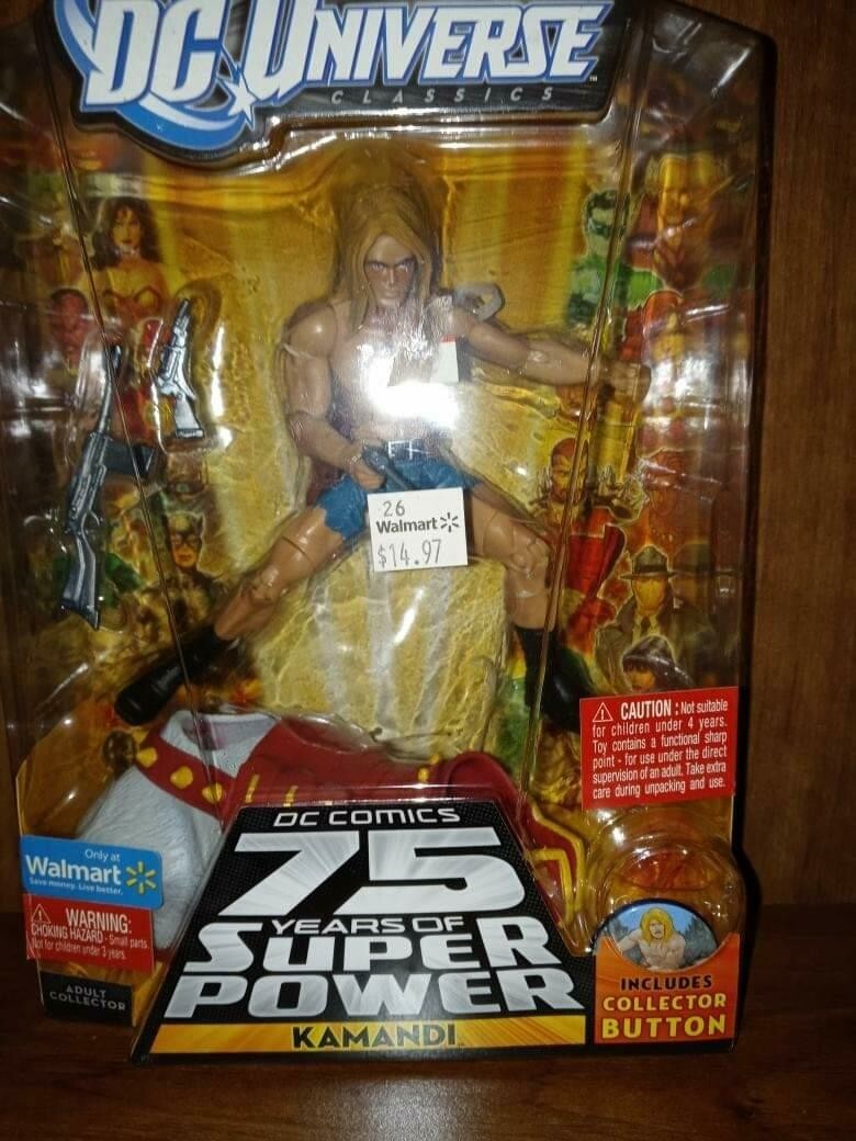 DC UNIVERSE CLASSICS 75 years WALMART EXCLUSIVE WAVE 14 KAMANDI ULTRA-HUMANITE