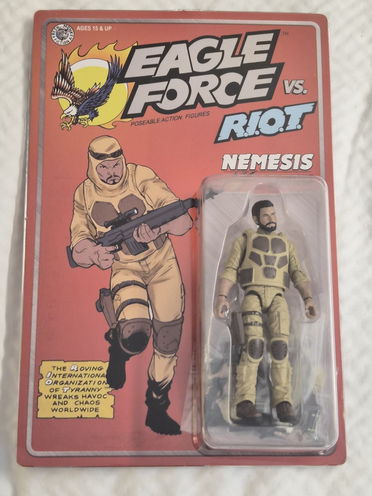 Eagle Force Nemesis 1:18 3.75″ JoeFest Fresh Monkey Fiction Figure