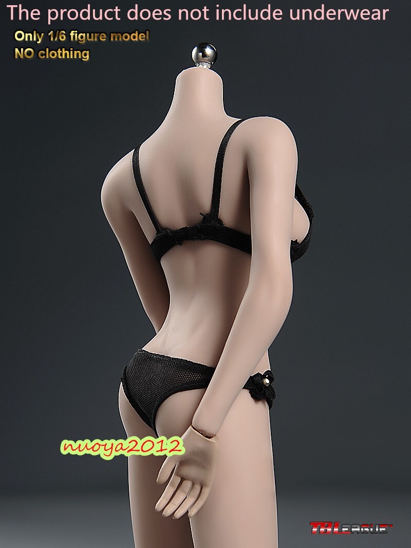 TBLeague 1:6 Large Bust 12″ Suntan Female Action Figure Body Steel Skeleton Toys