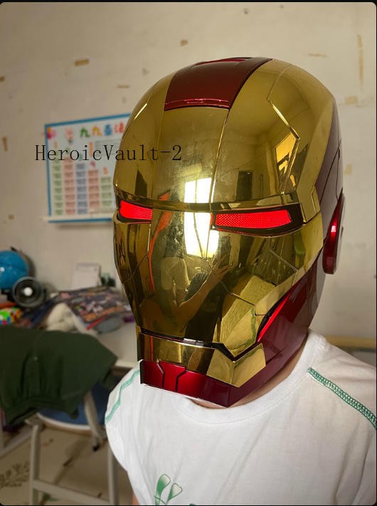 IN STOCK !!! AUTOKING Iron Man Helmet MK5 Electronic Voice Activated Open&Close