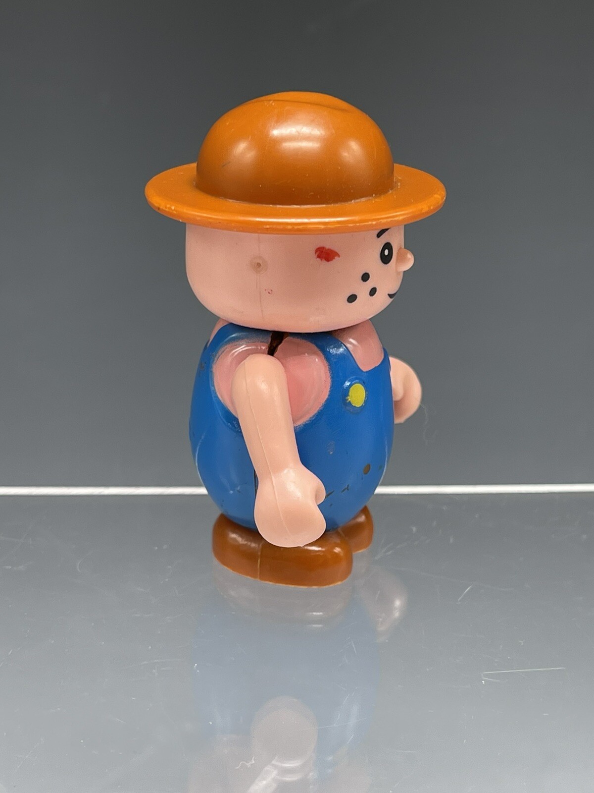 1984 Farmer Boy Toy Action Figure, 2 1/2 inch, Meritus Industries, Thailand