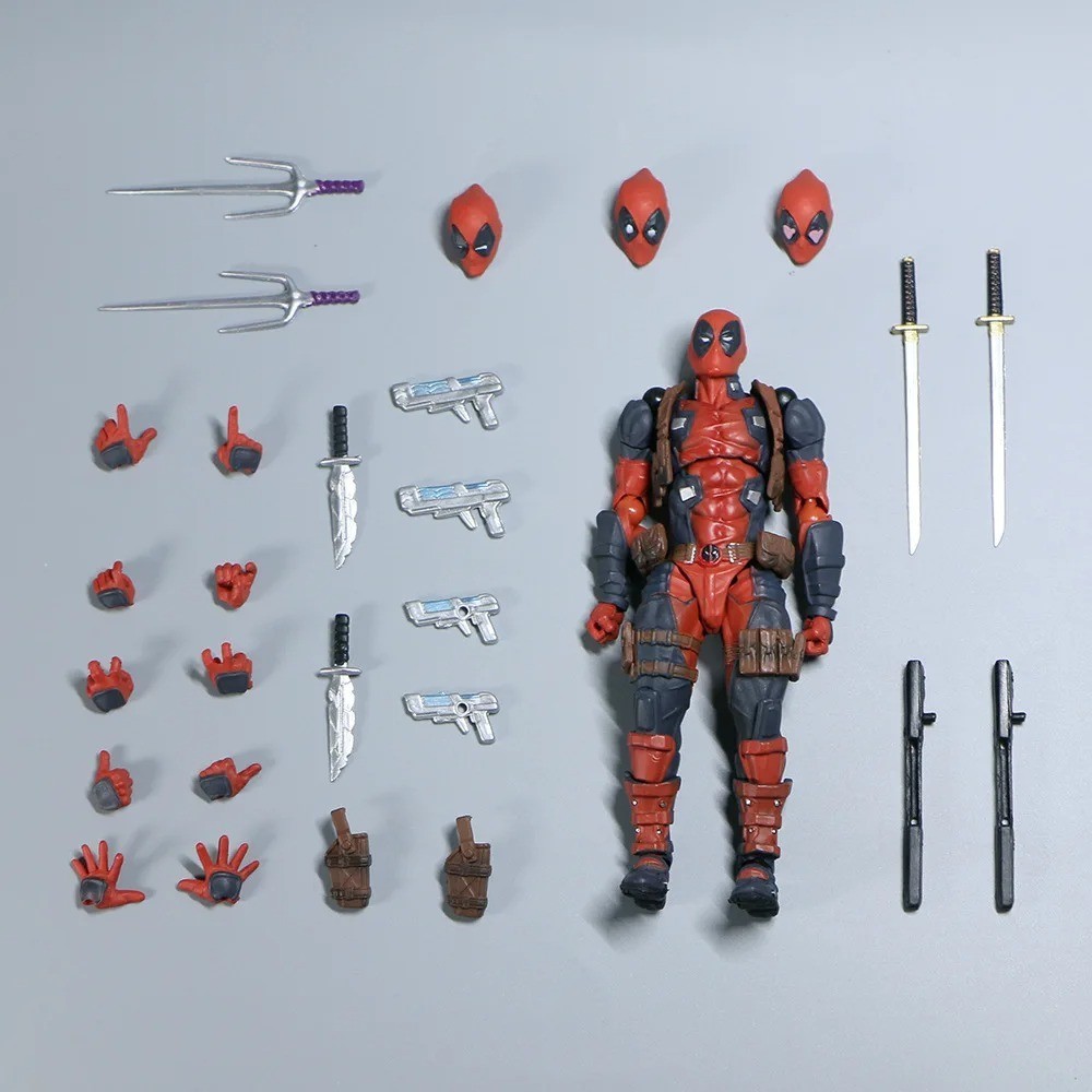 Amazing Yamaguchi Deadpool 2.0 Figure 15cm Super Hero Action Model Toy