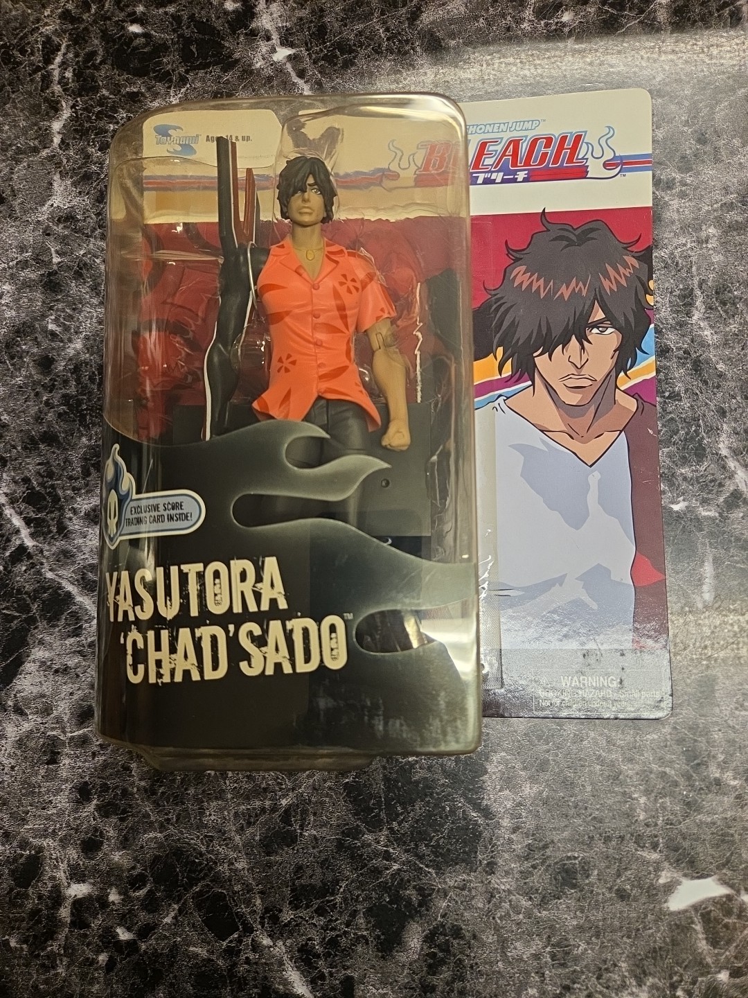 Bleach Yasutora Chad Sado Shonen Jump 7″ A.F Toynami SEALED DISPLAYED READ
