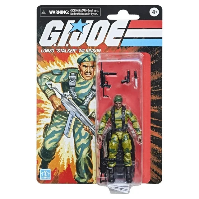 G.I. Joe: Retro Collection Lonzo “Stalker” Wilkinson Kids Toy Action Figure