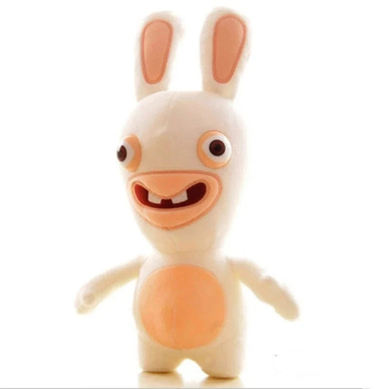 McFarlane 22CM Toys Rabbids Series White Rabbid Plush Figure