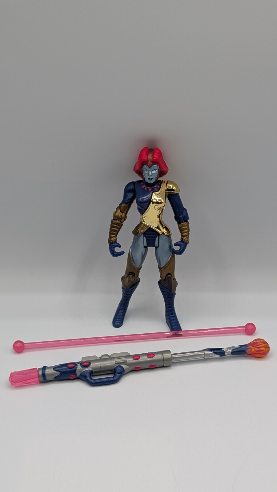 1995 Galoob Malibu Comics Ultra Force Topaz 5″ Action Figure