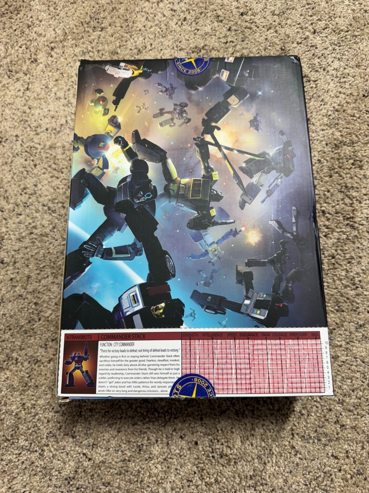 X-Transbots MX-22 Commander Stack 3rd Pary Ultra Magnus Complete US Seller
