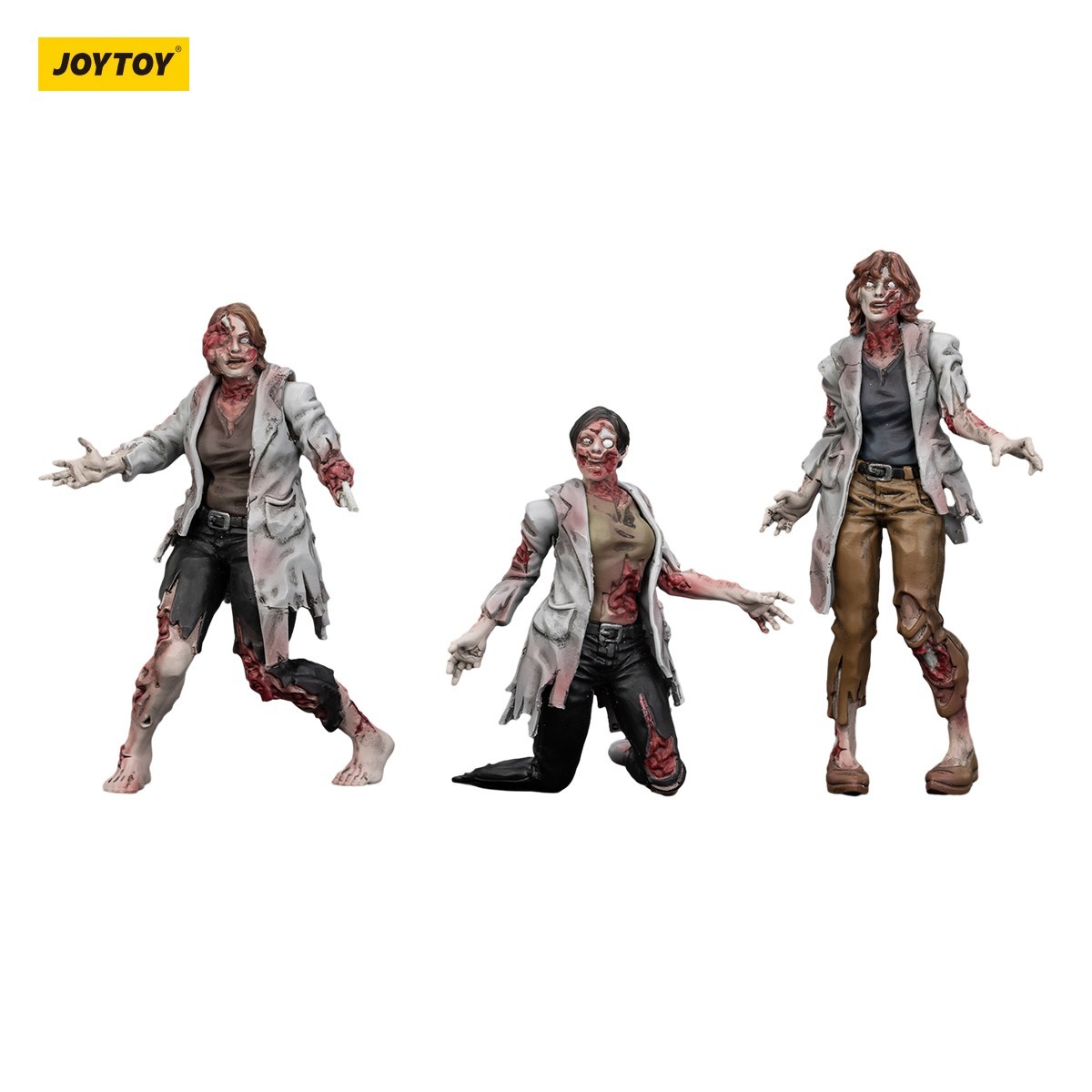 JOYTOY 1:25 action figures Dark Source Zombie Figure Scientists (Female)
