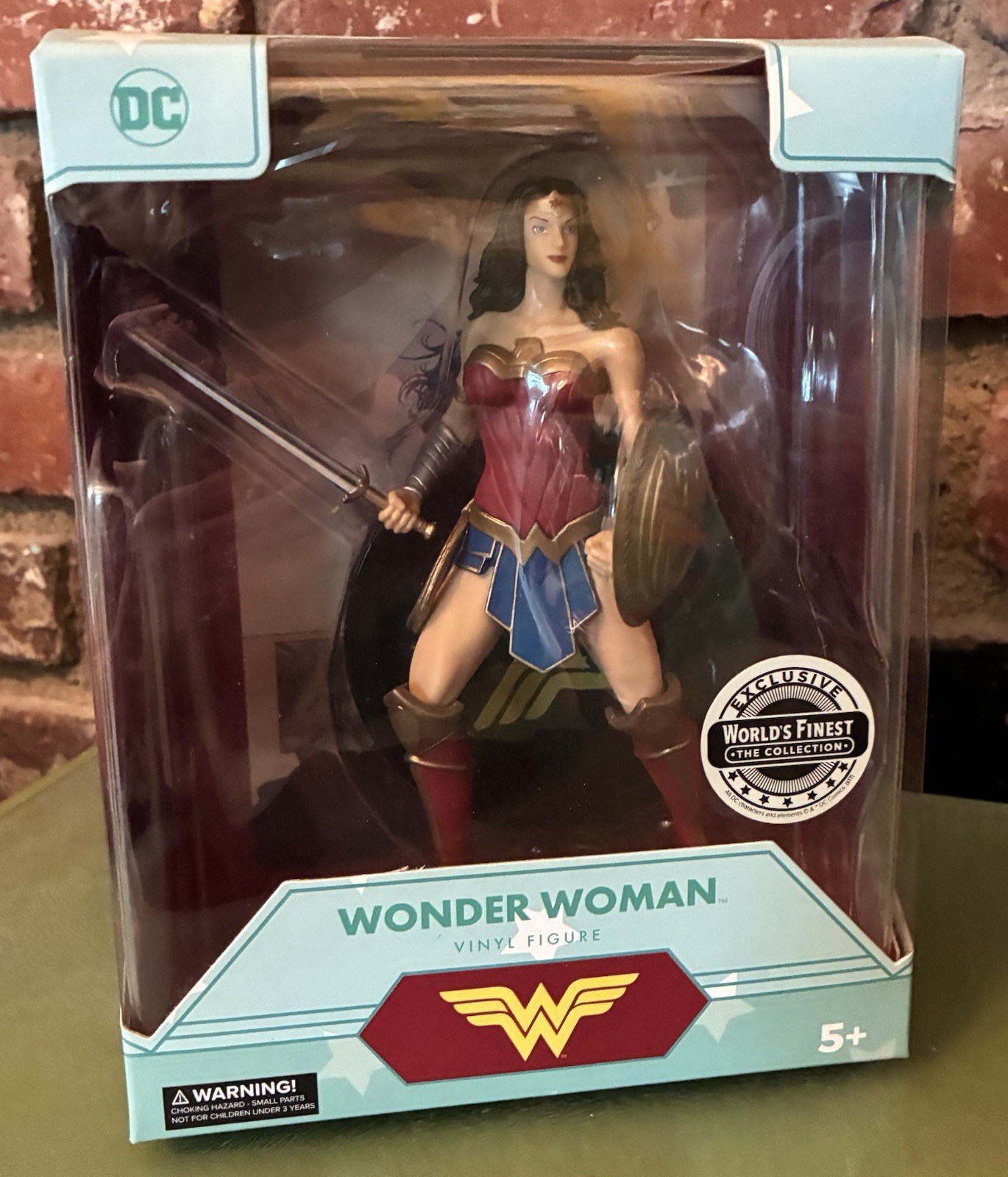 Culturefly World’s Finest Wonder Woman Vinyl Figure New In Box