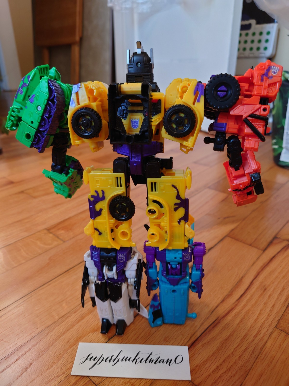 Transformers Combiner Wars G2 Bruticus for Parts Hasbro 2015 Fruiticus
