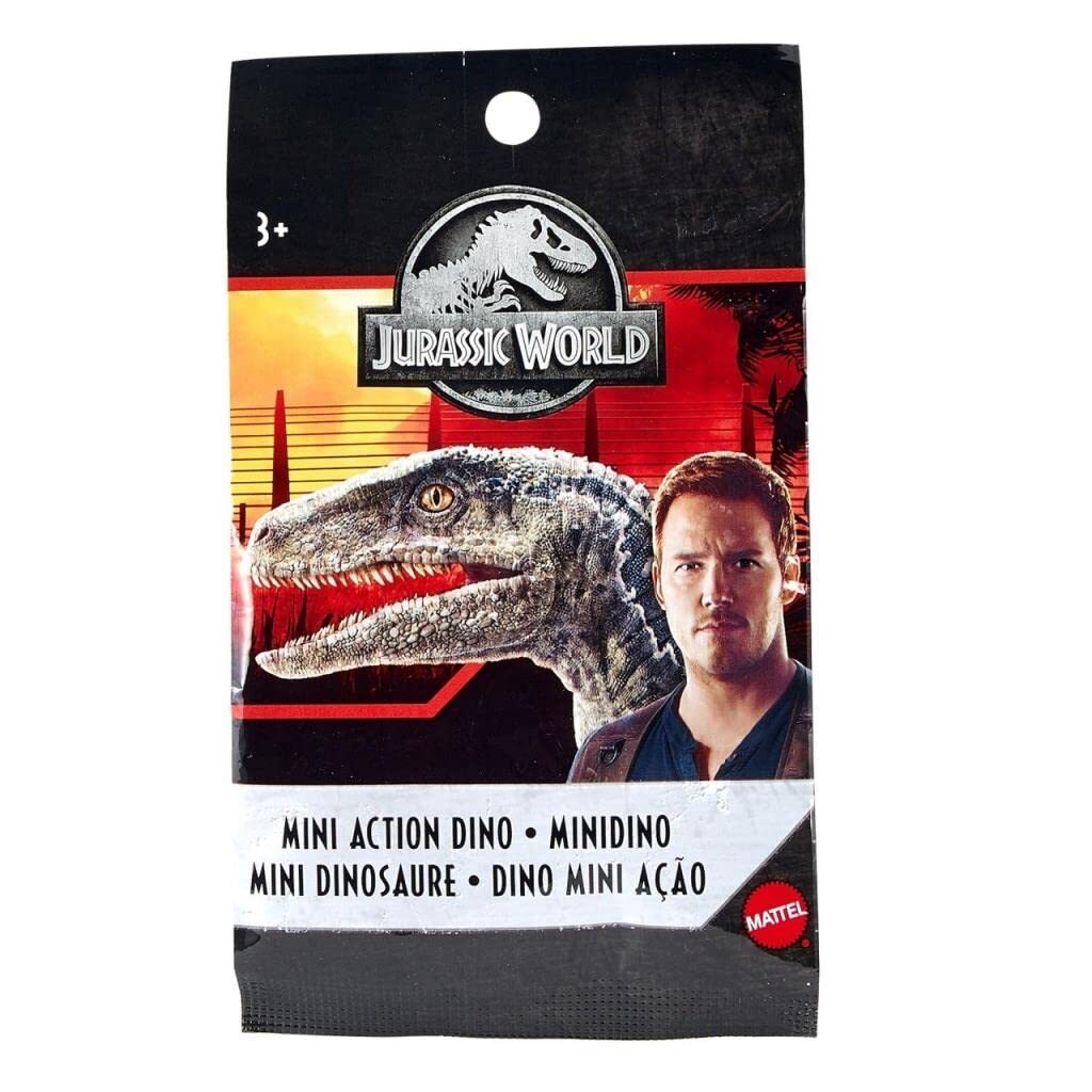 One Random Jurassic World Mini Dinosaur Action Figure Blind Surprise Pack
