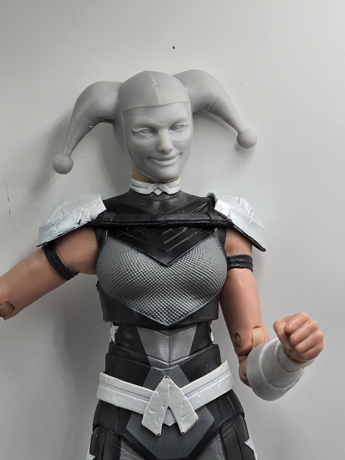 3d Print HARLEY QUINN LARGE HEAD 1:10 7″ DIAMOND SELECT MCFARLANE DC MULTIVERSE