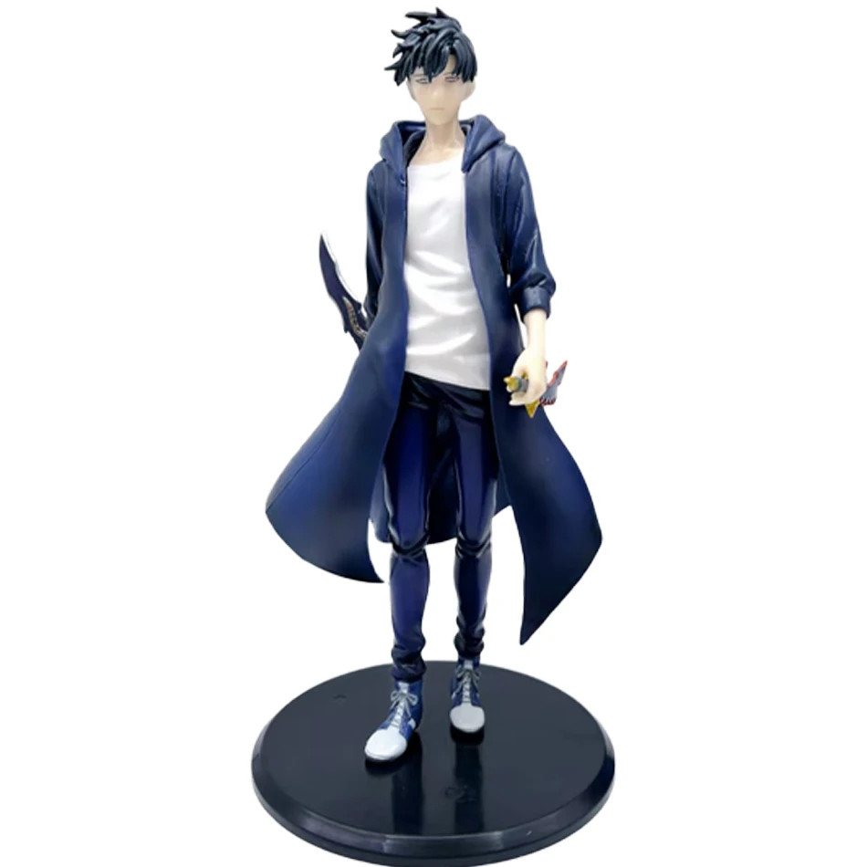 Solo Leveling Sung Jinwoo Mineral Dartal Level up in Ken Shun Mizus Anime Figure