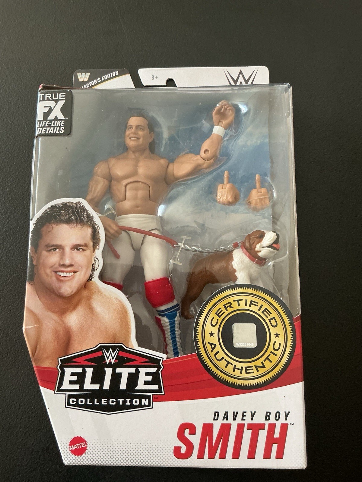 WWE Elite Collector’s Edition Davey Boy Smith British Bulldog Series 82 Figure