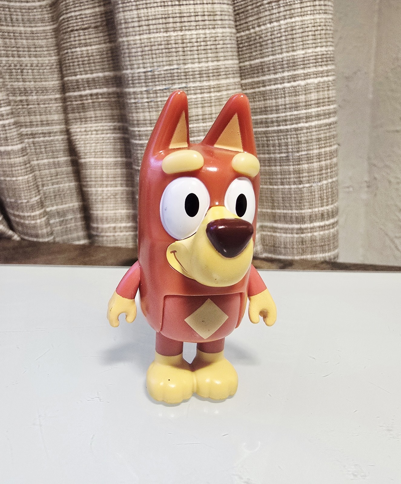 Bluey Family Friend Rusty Red Color Kelpie Dog ToyFigure Articulated Arms