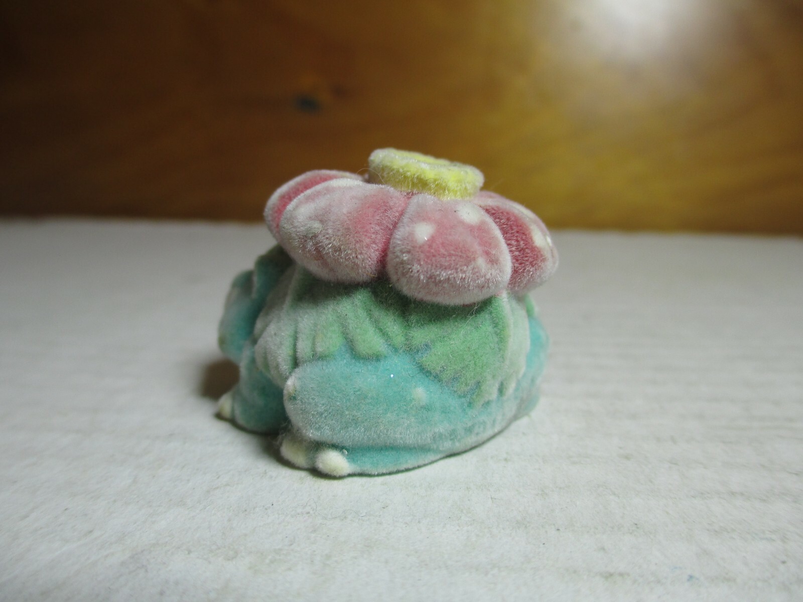 1996 Pokemon Finger Puppet Flocked Venusaur Figure Nintendo Bandai #1