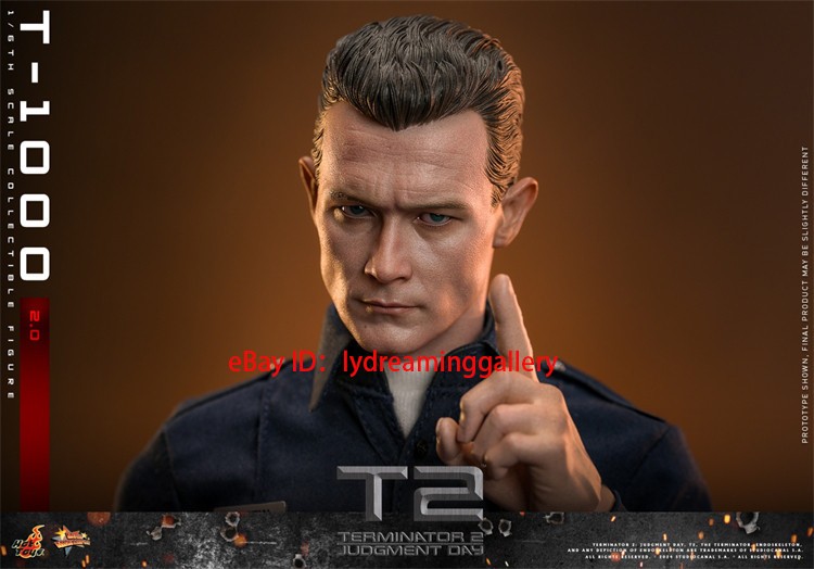 Hot Toys MMS774 Terminator 2：Judgment Day T-1000 2.0 1/6 Limited Action Figure
