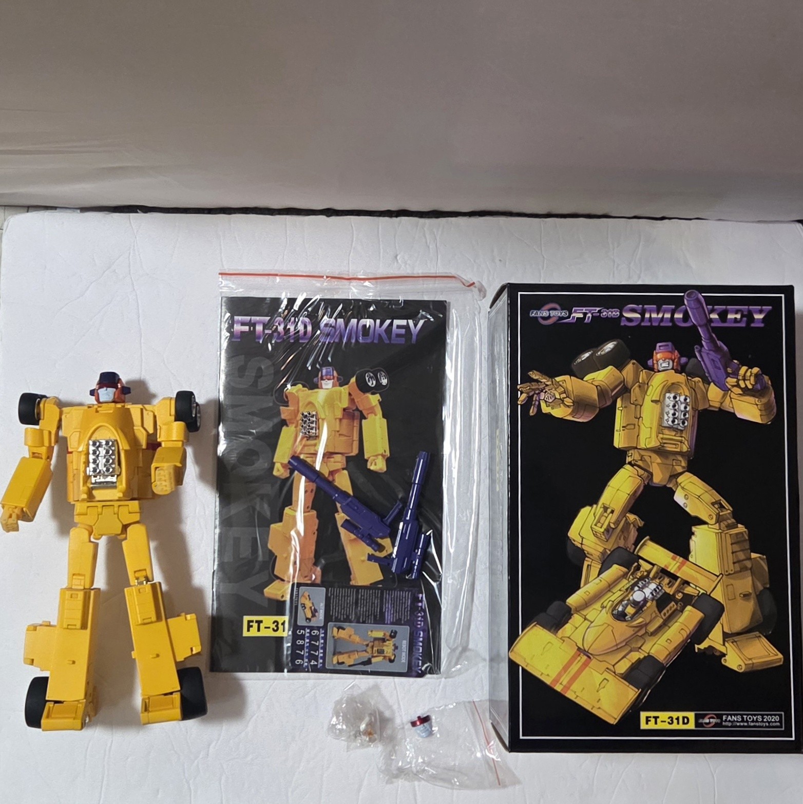 3rd Party Transformers Fans Toys Smokey Masterpiece Drag Strip Figure – Complete