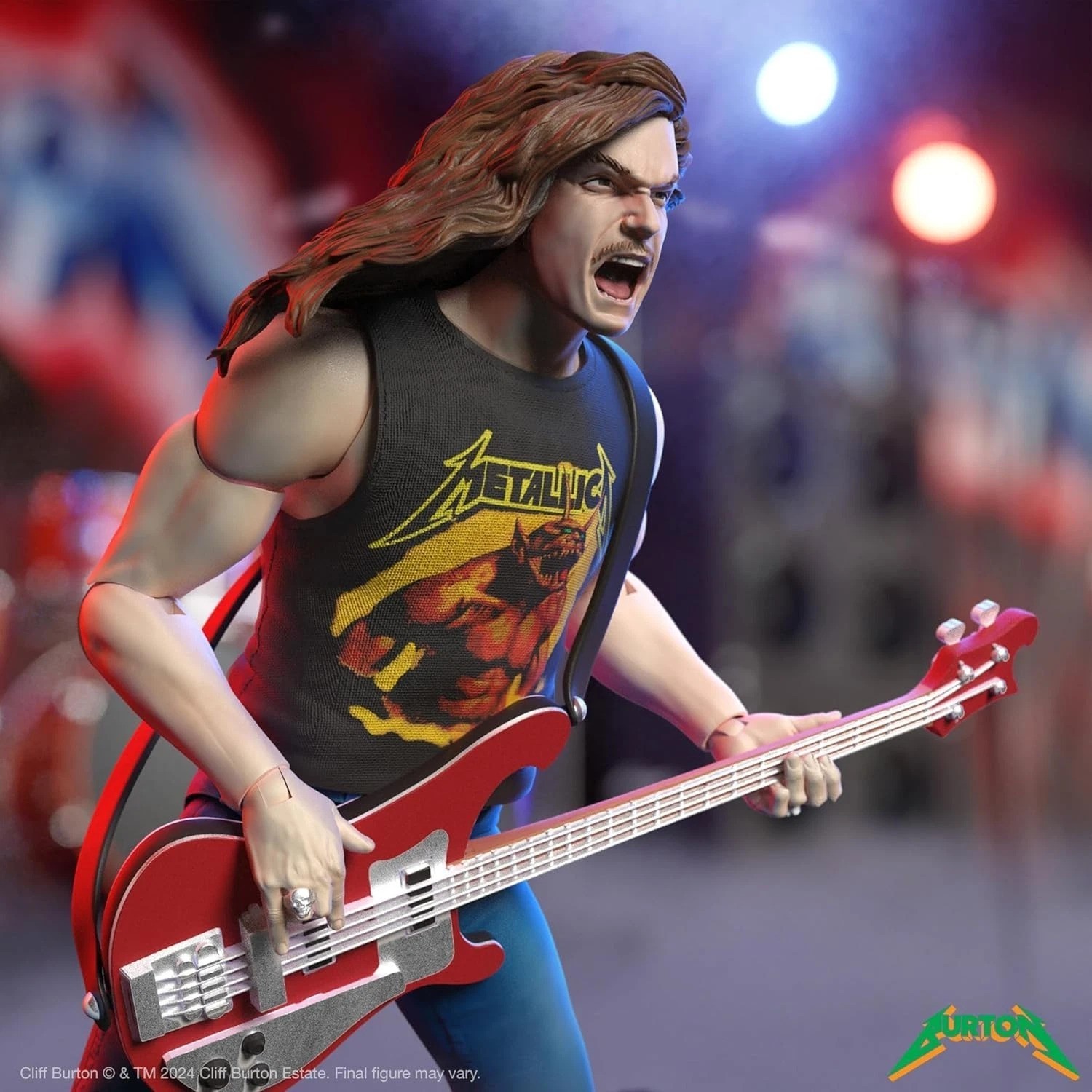 7-Inch Cliff Burton Action Figure – Collector’s Edition with Accessories