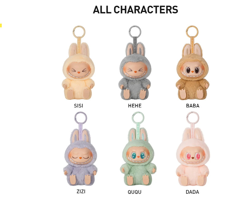 POP MART Labubu The Monsters Have A Seat Series Vinyl Plush Doll-Confirmed ZIZI
