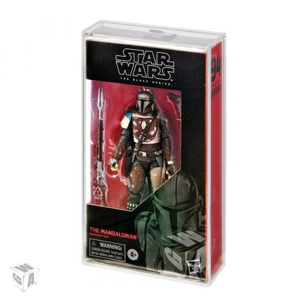 1 x GW Acrylic Display Case – 6″ Star Wars Black Series Slimline Boxed (BSC-002)