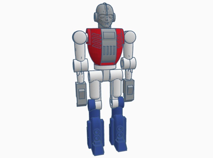 Custom Micronauts Biotron 3.75 Inch Nylon Articulated Action Figure New
