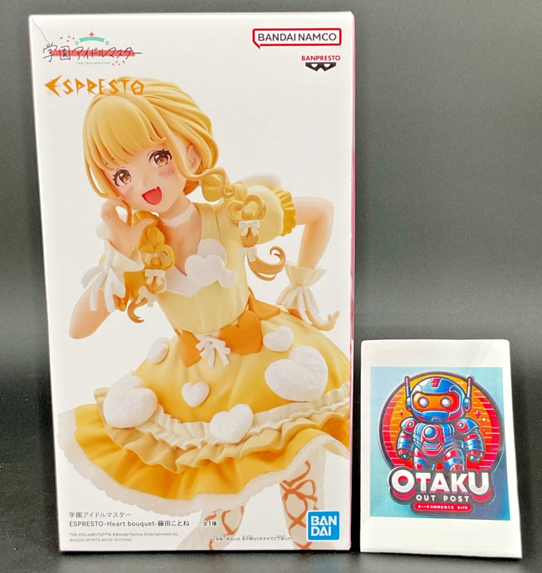 Kotone Fujita ESPRESTO Heart Bouquet Figure Gakuen Idolmaster Anime Banpresto