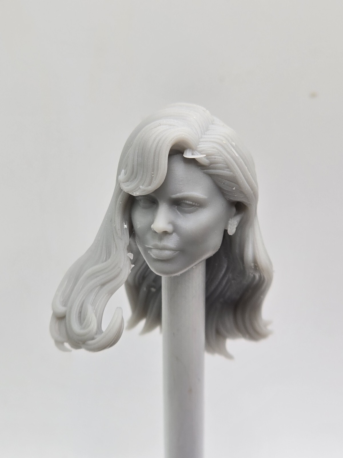 3d Print BASINGER REPORTER VIKKI HEAD 1:12 6″GI Joe Classified/Marvel Legend