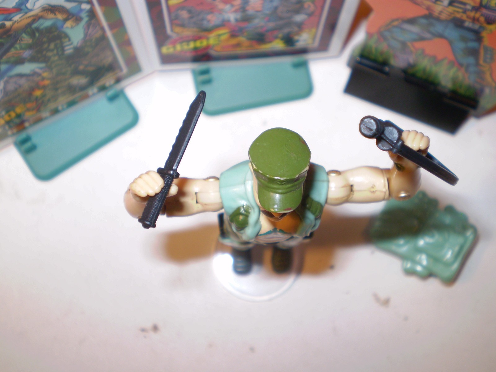 1983 GI JOE GUNG-HO MARINE 100% Complete + & RARE CARDS HASBRO ARAH cobra cobra