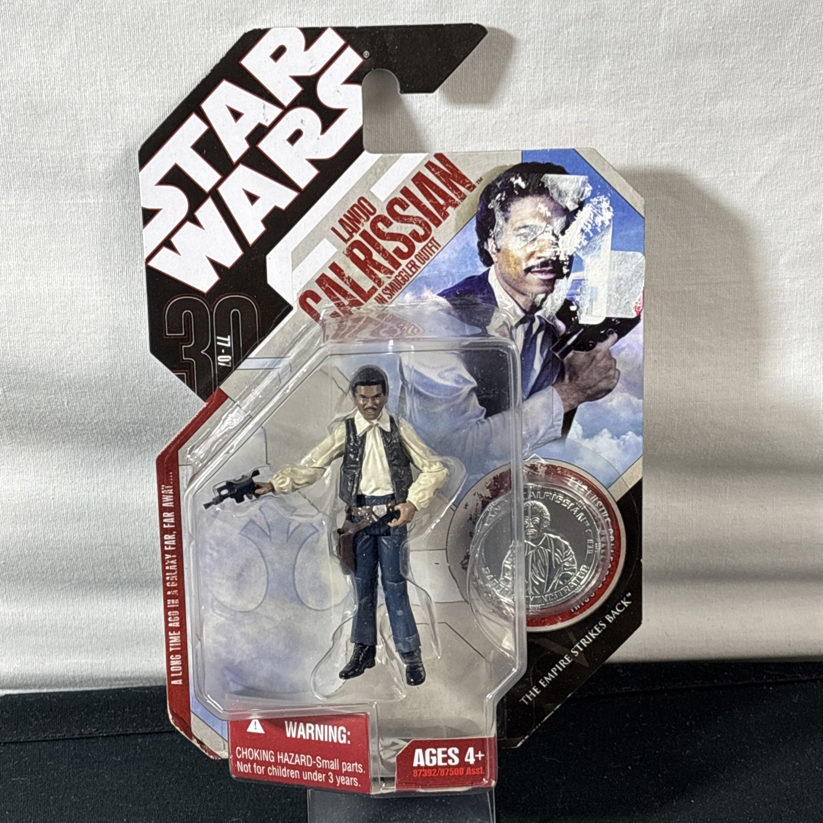 Star Wars 30th Anniversary Lando Calrissian in Smuggler Outfit Hasbro 2007 #39