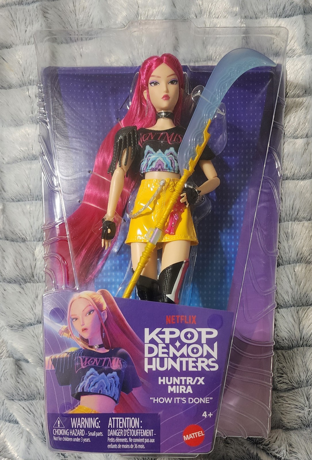 IN HAND KPop Demon Hunters HUNTR/X Mattel Mira Fashion Doll “How It’s Done”