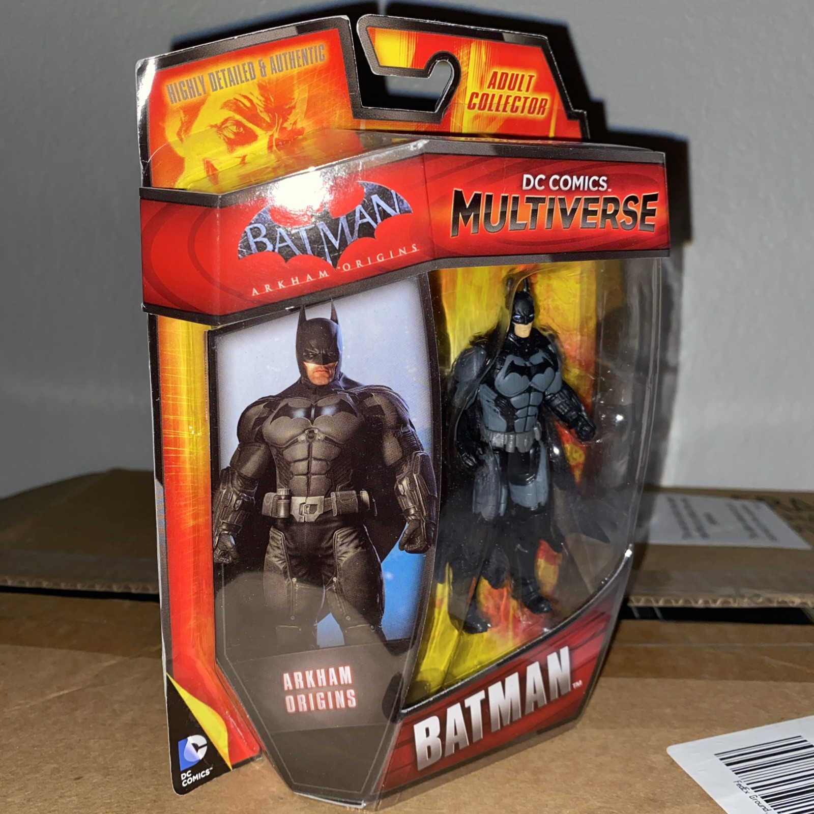 DC Comics Multiverse Arkham Origins BATMAN 4in Action Figure by Mattel Toys