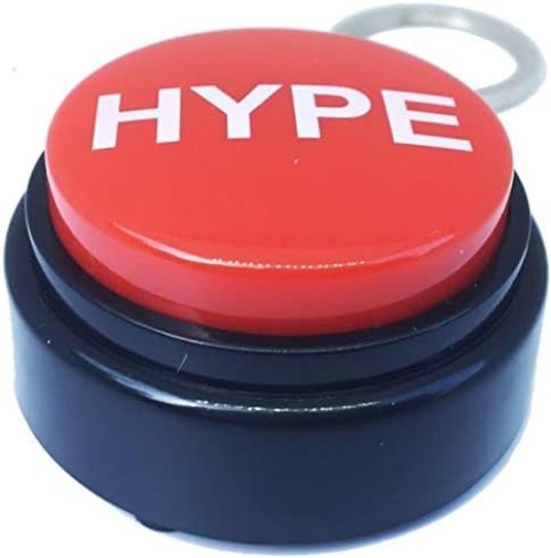 Portable HYPE2Go Keychain with Hip Hop Sound Effect – Batteries Included!